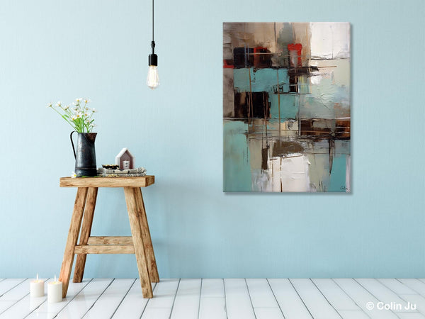 Original Canvas Art, Contemporary Acrylic Painting on Canvas, Large Wall Art Painting for Bedroom, Oversized Modern Abstract Wall Paintings-Grace Painting Crafts