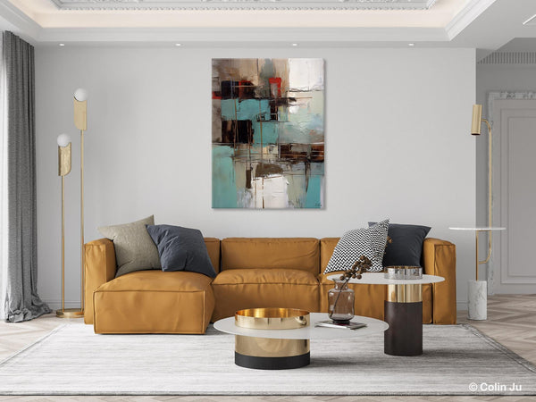 Original Canvas Art, Contemporary Acrylic Painting on Canvas, Large Wall Art Painting for Bedroom, Oversized Modern Abstract Wall Paintings-Grace Painting Crafts