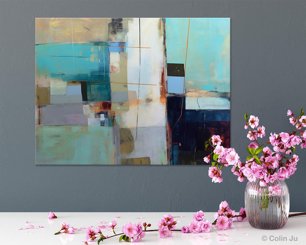Hand Painted Original Canvas Wall Art, Large Canvas Art Painting for Bedroom, Huge Modern Abstract Paintings, Contemporary Acrylic Paintings-Grace Painting Crafts