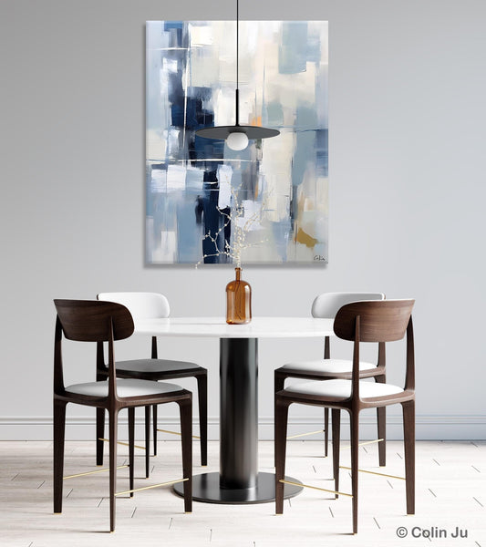 Large Modern Canvas Wall Paintings, Original Abstract Art, Large Wall Art Painting for Dining Room, Hand Painted Acrylic Painting on Canvas-Grace Painting Crafts
