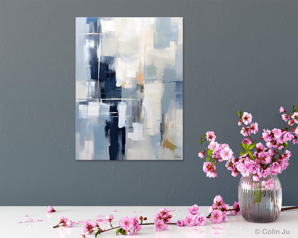 Large Modern Canvas Wall Paintings, Original Abstract Art, Large Wall Art Painting for Dining Room, Hand Painted Acrylic Painting on Canvas-Grace Painting Crafts