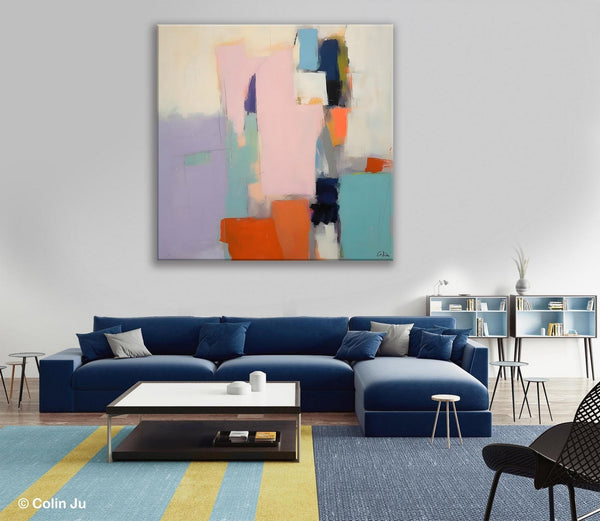 Modern Acrylic Paintings, Original Modern Paintings, Contemporary Canvas Art for Living Room, Extra Large Abstract Paintings on Canvas-Grace Painting Crafts