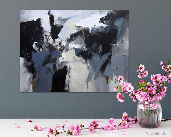 Simple Canvas Art, Contemporary Painting on Canvas, Extra Large Wall Art Paintings, Original Canvas Art for sale, Simple Abstract Paintings-Grace Painting Crafts