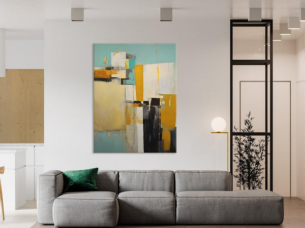Oversized Abstract Wall Art Paintings, Original Modern Artwork, Large Wall Art Painting for Bedroom, Contemporary Acrylic Painting on Canvas-Grace Painting Crafts