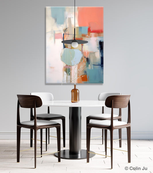 Large Modern Paintings, Original Abstract Canvas Art, Large Wall Painting for Bedroom, Hand Painted Canvas Art, Acrylic Painting on Canvas-Grace Painting Crafts