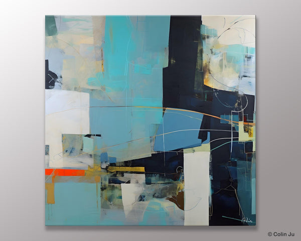 Original Abstract Wall Art, Contemporary Canvas Art, Simple Canvas Paintings, Large Abstract Art for Bedroom, Modern Acrylic Art for Sale-Grace Painting Crafts