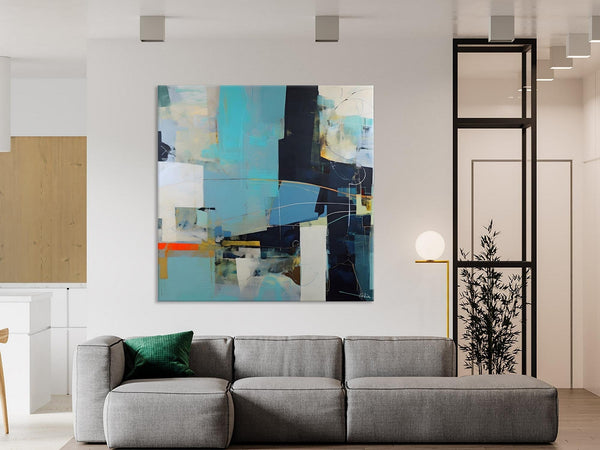 Original Abstract Wall Art, Contemporary Canvas Art, Simple Canvas Paintings, Large Abstract Art for Bedroom, Modern Acrylic Art for Sale-Grace Painting Crafts