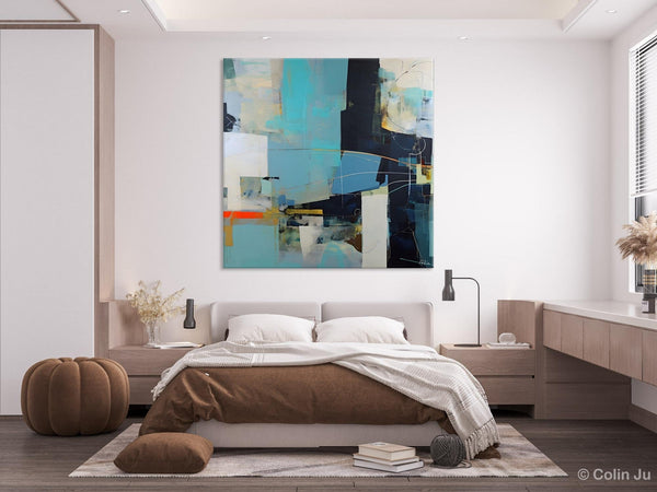 Original Abstract Wall Art, Contemporary Canvas Art, Simple Canvas Paintings, Large Abstract Art for Bedroom, Modern Acrylic Art for Sale-Grace Painting Crafts