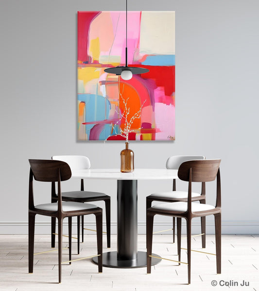 Contemporary Abstract Paintings on Canvas, Oversized Abstract Wall Art Paintings, Large Wall Paintings for Bedroom, Original Abstract Art-Grace Painting Crafts