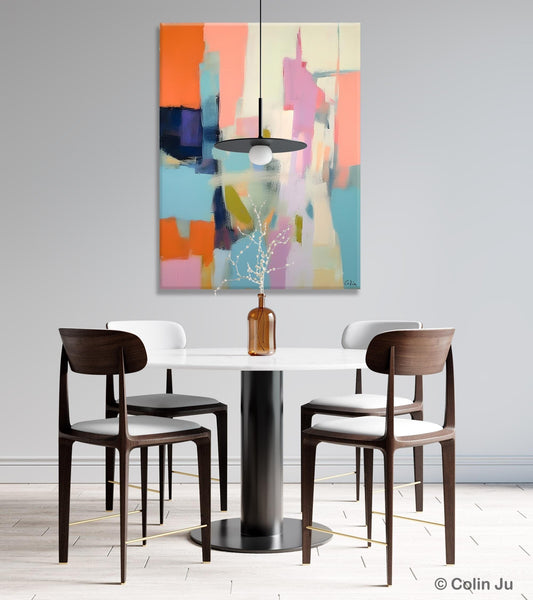 Large Modern Canvas Art for Bedroom, Original Wall Art Paintings, Large Paintings for Sale, Hand Painted Canvas Art, Acrylic Art on Canvas-Grace Painting Crafts