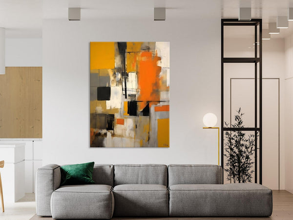 Oversized Abstract Art Paintings, Original Canvas Artwork, Large Wall Art Painting for Dining Room, Contemporary Acrylic Painting on Canvas-Grace Painting Crafts