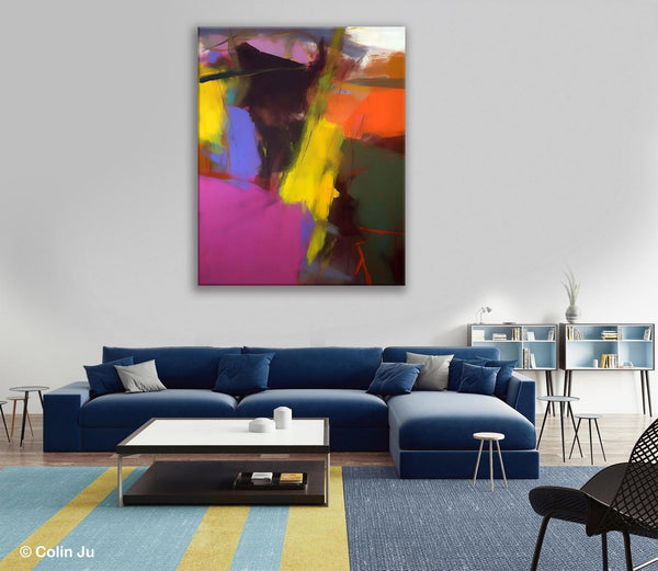 Contemporary Acrylic Paintings, Abstract Paintings for Sale, Modern Wall Art for Living Room, Original Abstract Art, Abstract Art on Canvas-Grace Painting Crafts