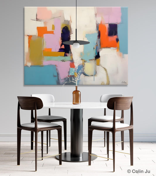 Oversized Abstract Wall Art Paintings, Large Wall Painting for Living Room, Contemporary Abstract Paintings on Canvas, Original Abstract Art-Grace Painting Crafts