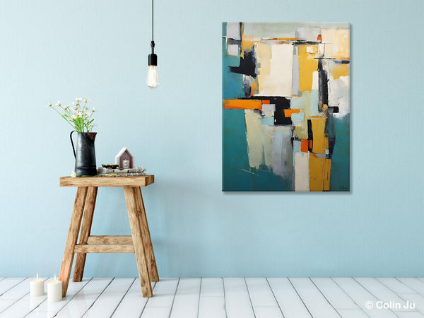 Heavy Texture Paintings, Large Original Wall Art Painting for Bedroom, Large Modern Canvas Paintings, Acrylic Paintings on Canvas-Grace Painting Crafts