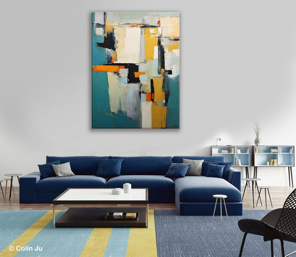Heavy Texture Paintings, Large Original Wall Art Painting for Bedroom, Large Modern Canvas Paintings, Acrylic Paintings on Canvas-Grace Painting Crafts
