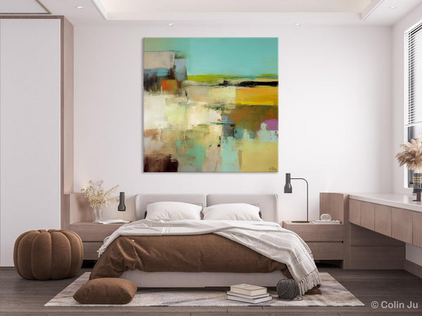 Original Modern Abstract Art for Bedroom, Extra Large Canvas Paintings for Living Room, Abstract Wall Art for Sale, Simple Modern Art-Grace Painting Crafts