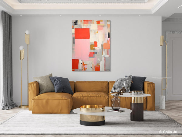 Original Wall Art Paintings, Large Paintings for Sale, Large Modern Canvas Art for Bedroom, Hand Painted Canvas Art, Acrylic Art on Canvas-Grace Painting Crafts