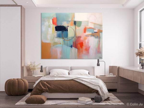 Large Modern Canvas Art, Original Abstract Art Paintings, Hand Painted Acrylic Painting on Canvas, Large Wall Art Painting for Dining Room-Grace Painting Crafts