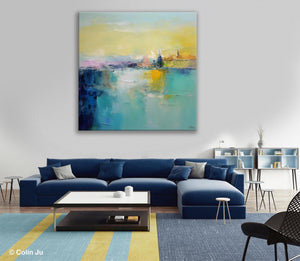 Modern Canvas Paintings, Contemporary Canvas Art, Original Modern Wall Art, Modern Acrylic Artwork, Large Abstract Painting for Bedroom-Grace Painting Crafts