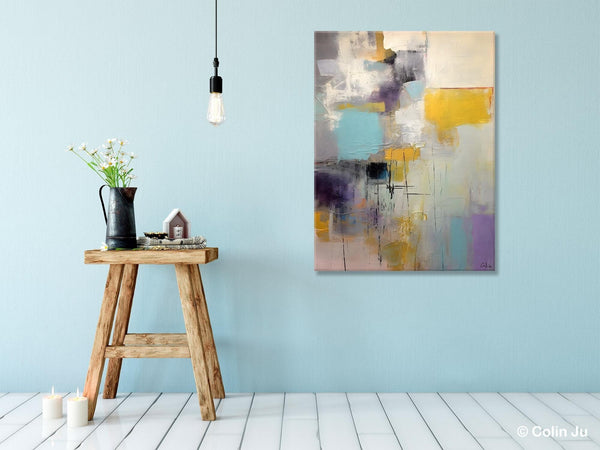 Modern Paintings, Extra Large Paintings for Living Room, Large Contemporary Wall Art, Hand Painted Canvas Art, Original Abstract Painting-Grace Painting Crafts