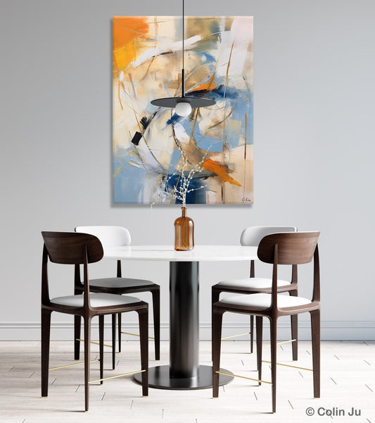 Modern Acrylic Paintings, Large Paintings for Living Room, Contemporary Wall Art Paintings, Hand Painted Canvas Art, Original Abstract Art-Grace Painting Crafts