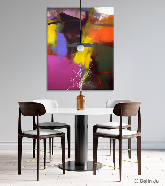 Abstract Paintings for Sale, Modern Wall Art for Living Room, Contemporary Acrylic Paintings, Original Abstract Art, Abstract Art on Canvas-Grace Painting Crafts
