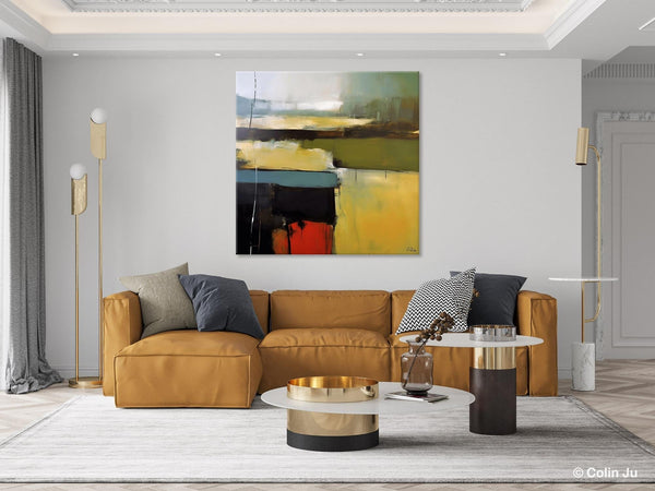 Large Abstract Painting for Bedroom, Original Modern Wall Art Paintings, Modern Acrylic Paintings, Huge Contemporary Canvas Paintings-Grace Painting Crafts
