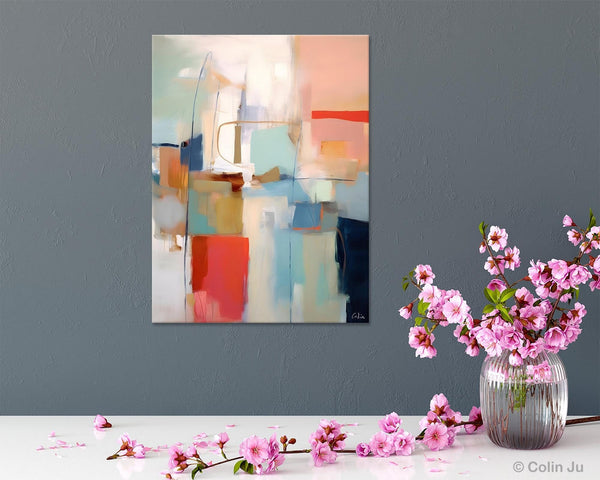 Contemporary Acrylic Painting on Canvas, Large Wall Art Painting for Living Room, Original Canvas Art, Modern Abstract Wall Paintings-Grace Painting Crafts