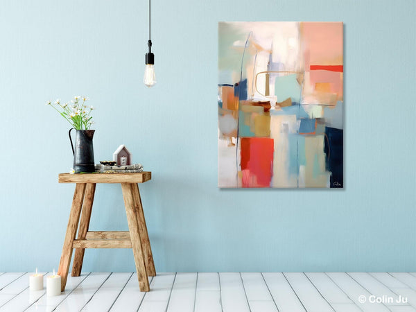 Contemporary Acrylic Painting on Canvas, Large Wall Art Painting for Living Room, Original Canvas Art, Modern Abstract Wall Paintings-Grace Painting Crafts