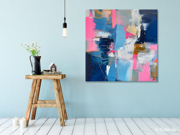 Canvas Art, Original Modern Wall Art, Modern Acrylic Artwork, Modern Canvas Paintings, Contemporary Large Abstract Painting for Dining Room-Grace Painting Crafts