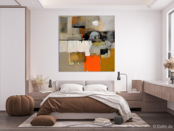 Contemporary Canvas Art, Modern Acrylic Artwork, Buy Art Paintings Online, Original Modern Paintings, Large Abstract Painting for Bedroom-Grace Painting Crafts