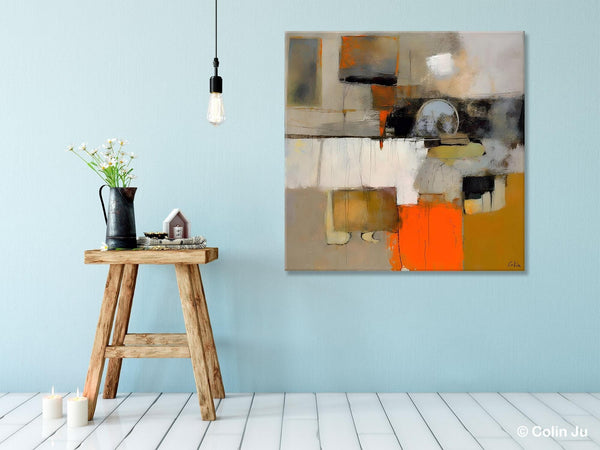 Contemporary Canvas Art, Modern Acrylic Artwork, Buy Art Paintings Online, Original Modern Paintings, Large Abstract Painting for Bedroom-Grace Painting Crafts