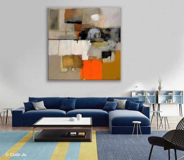 Contemporary Canvas Art, Modern Acrylic Artwork, Buy Art Paintings Online, Original Modern Paintings, Large Abstract Painting for Bedroom-Grace Painting Crafts