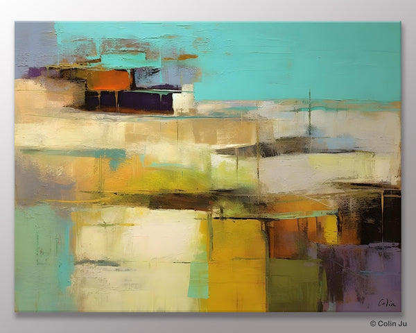 Modern Wall Art Ideas for Bedroom, Extra Large Canvas Painting, Original Abstract Art, Hand Painted Wall Art, Contemporary Acrylic Paintings-Grace Painting Crafts