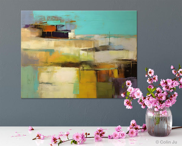 Modern Wall Art Ideas for Bedroom, Extra Large Canvas Painting, Original Abstract Art, Hand Painted Wall Art, Contemporary Acrylic Paintings-Grace Painting Crafts