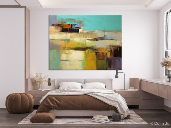 Modern Wall Art Ideas for Bedroom, Extra Large Canvas Painting, Original Abstract Art, Hand Painted Wall Art, Contemporary Acrylic Paintings-Grace Painting Crafts