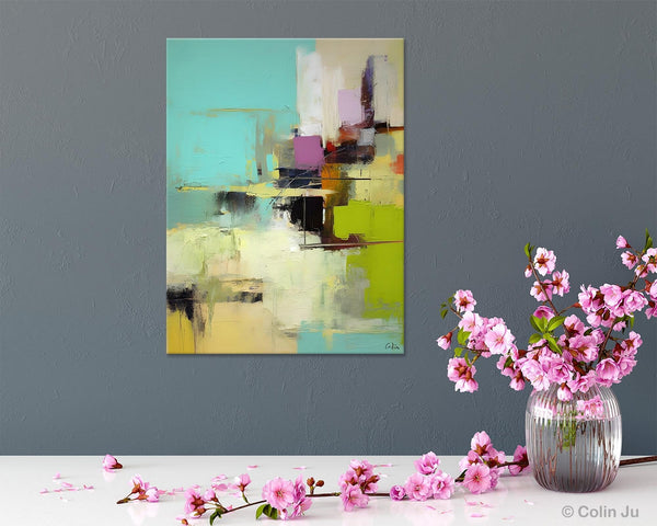 Contemporary Wall Art Paintings, Extra Large Original Art, Abstract Landscape Artwork, Landscape Painting on Canvas, Hand Painted Canvas Art-Grace Painting Crafts