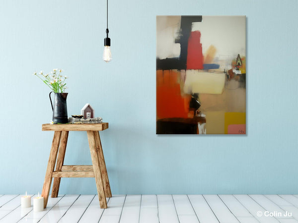 Large Contemporary Wall Art, Abstract Wall Paintings, Extra Large Paintings for Bedroom, Hand Painted Canvas Art, Original Modern Painting-Grace Painting Crafts