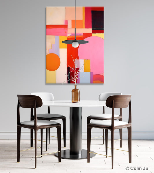 Large Wall Painting for Bedroom, Hand Painted Canvas Art, Large Modern Paintings, Original Abstract Canvas Art, Acrylic Painting on Canvas-Grace Painting Crafts