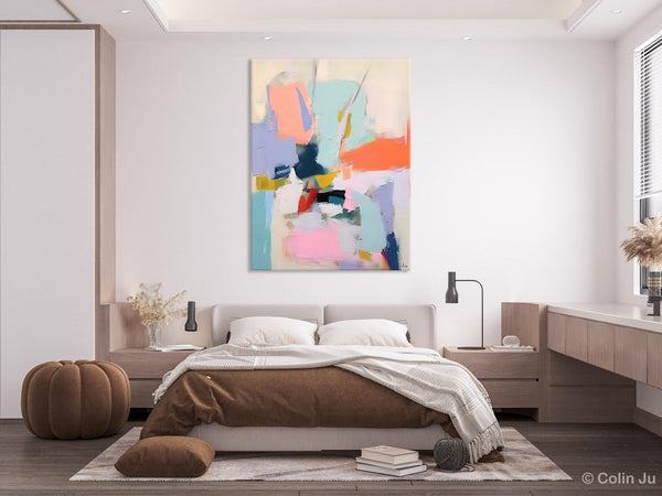 Original Artowrk, Abstract Wall Paintings, Hand Painted Canvas Art, Extra Large Paintings for Dining Room, Contemporary Wall Art Paintings-Grace Painting Crafts