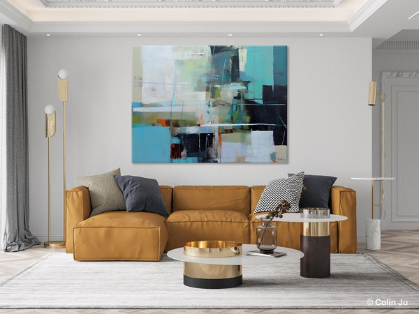 Extra Large Canvas Paintings, Original Abstract Painting, Modern Wall Art Ideas for Living Room, Impasto Art, Contemporary Acrylic Paintings-Grace Painting Crafts