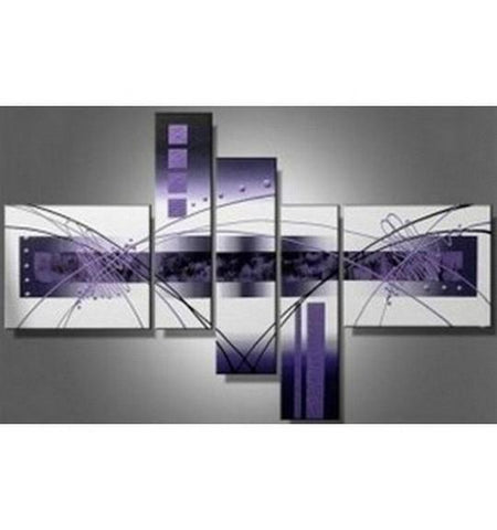Wall Art, Huge Art, 5 Piece Wall Art, Large Wall Art, Abstract Painting, Abstract Art, Canvas Art Painting, Canvas Painting, Hand Painted Art, Group Art-Grace Painting Crafts