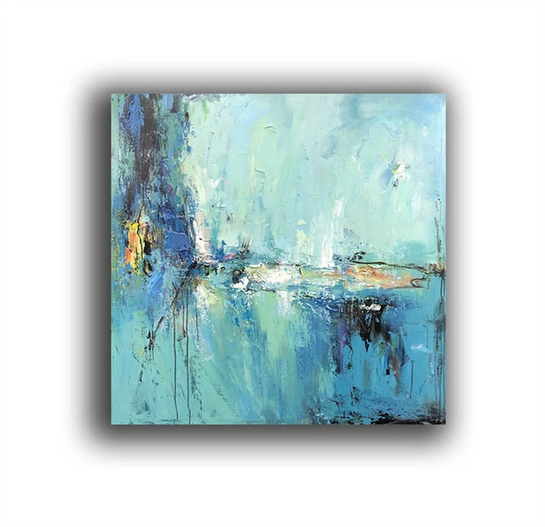 Modern Acrylic Canvas Painting, Heavy Texture Paintings, Palette Knife Paniting, Acrylic Painting on Canvas, Oversized Wall Art Painting for Sale-Grace Painting Crafts