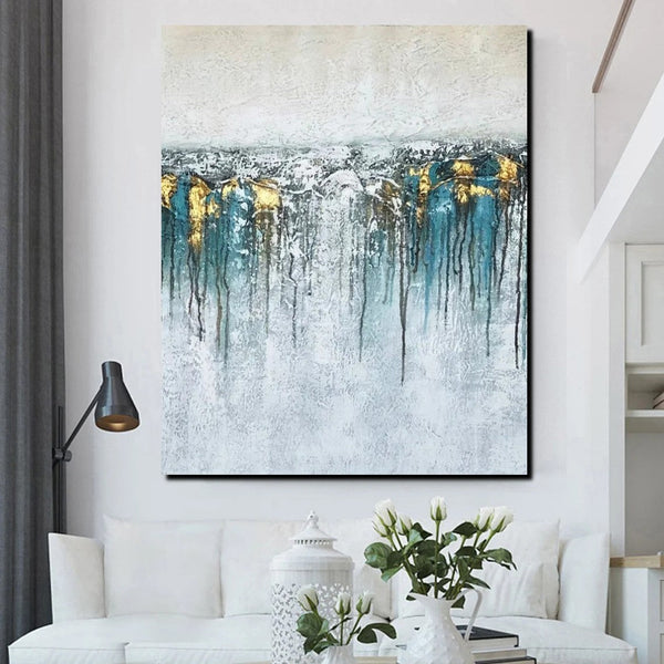 Large Painting for Sale, Buy Large Paintings Online, Simple Modern Art, Contemporary Abstract Art, Bedroom Canvas Painting Ideas-Grace Painting Crafts