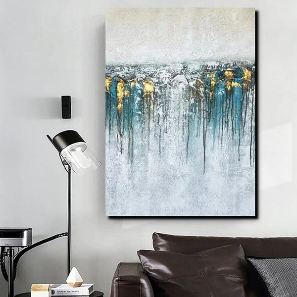 Large Painting for Sale, Buy Large Paintings Online, Simple Modern Art, Contemporary Abstract Art, Bedroom Canvas Painting Ideas-Grace Painting Crafts