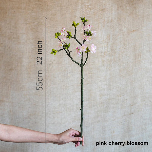 Cherry Blossom, Sakura Flowers, Creative Flower Arrangement Ideas for Home Decoration, Unique Artificial Flowers, Simple Artificial Floral for Bedroom-Grace Painting Crafts
