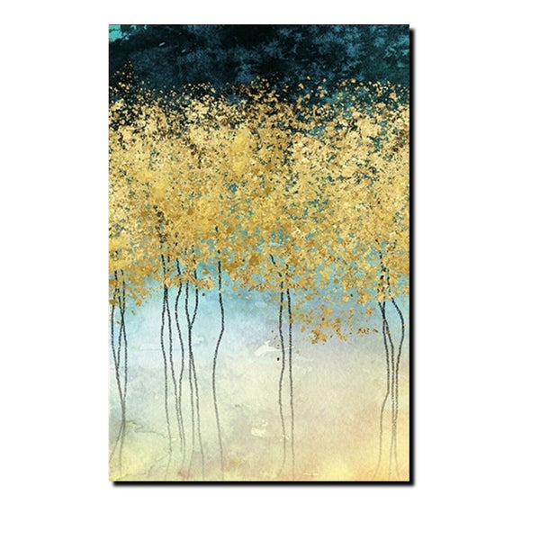 Simple Modern Art, Bedroom Wall Art Ideas, Tree Paintings, Buy Wall Art Online, Simple Abstract Art, Large Acrylic Painting on Canvas-Grace Painting Crafts