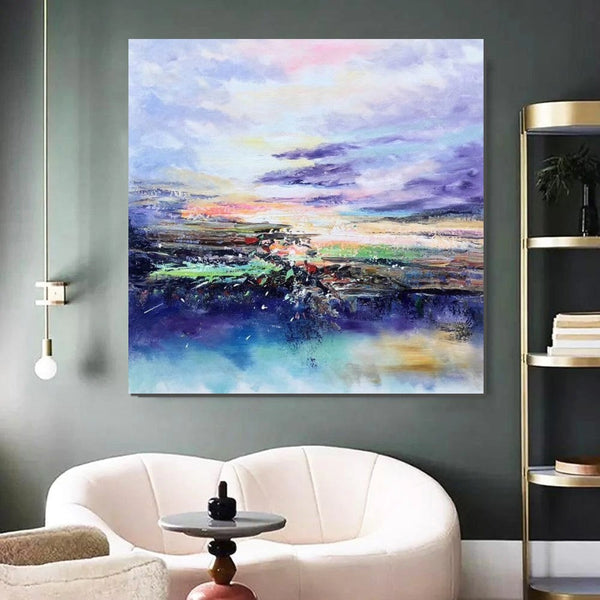 Modern Paintings for Bedroom, Acrylic Paintings for Living Room, Simple Painting Ideas for Living Room, Large Wall Art Ideas for Dining Room, Acrylic Painting on Canvas-Grace Painting Crafts