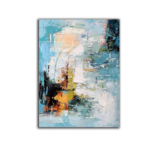 Extra Large Acrylic Painting, Modern Contemporary Abstract Artwork, Simple Modern Art, Living Room Wall Art Painting, Palette Knife Paintings-Grace Painting Crafts